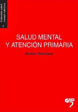 Portada del libro 9788494142819 Salud Mental y Atención Primaria
