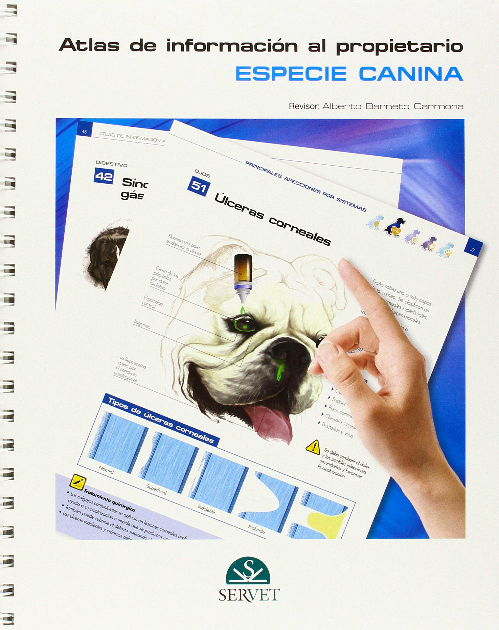 Portada del libro 9788494197598 Atlas de Informacion al Propietario. Especie Canina