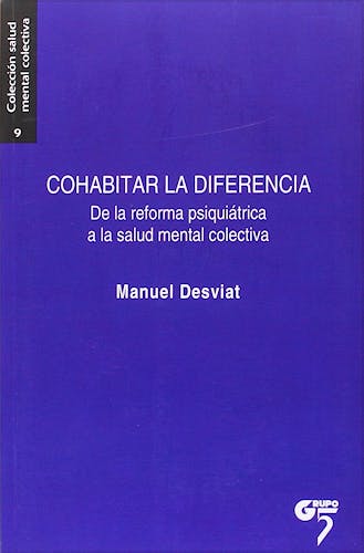 Portada del libro 9788494502842 Cohabitar la Diferencia. de la Reforma Psiquiatrica a la Salud Mental Colectiva