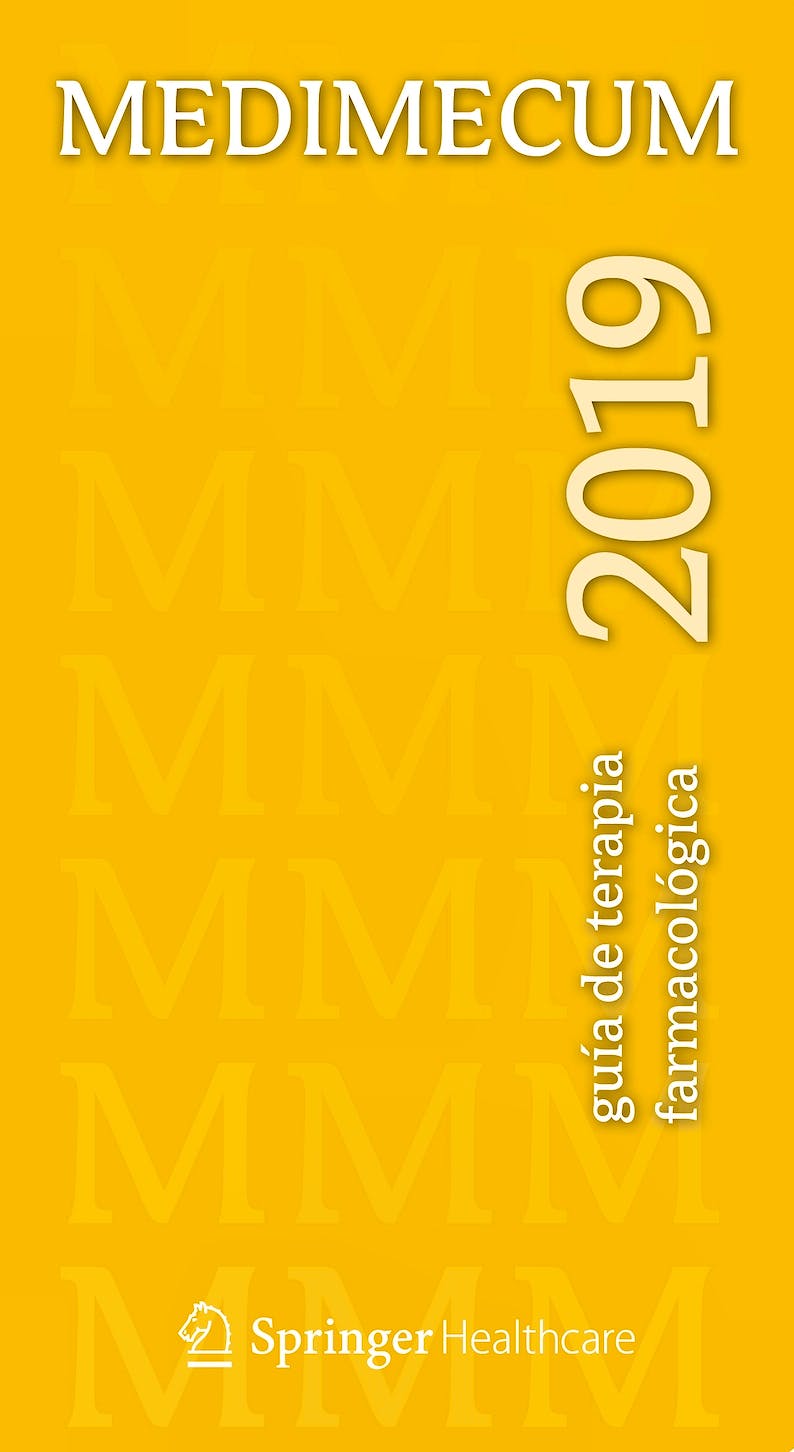 Portada del libro 9788494623448 MEDIMECUM 2019. Guía de Terapia Farmacológica