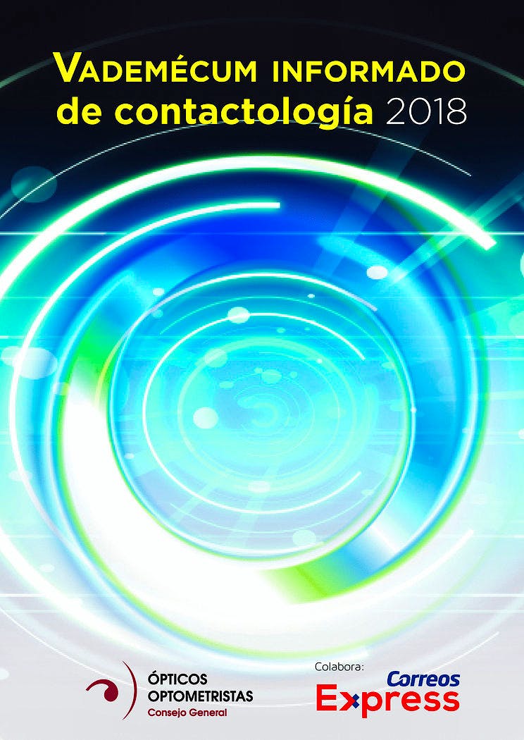 Portada del libro 9788494657252 Vademécum Informado de Contactología 2018
