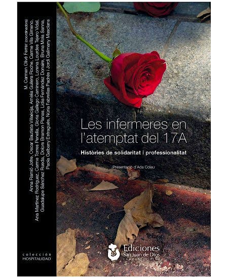 Portada del libro 9788494797521 Les Infermeres en l’Atemptat del 17A. Històries de Solidaritat i Professionalitat