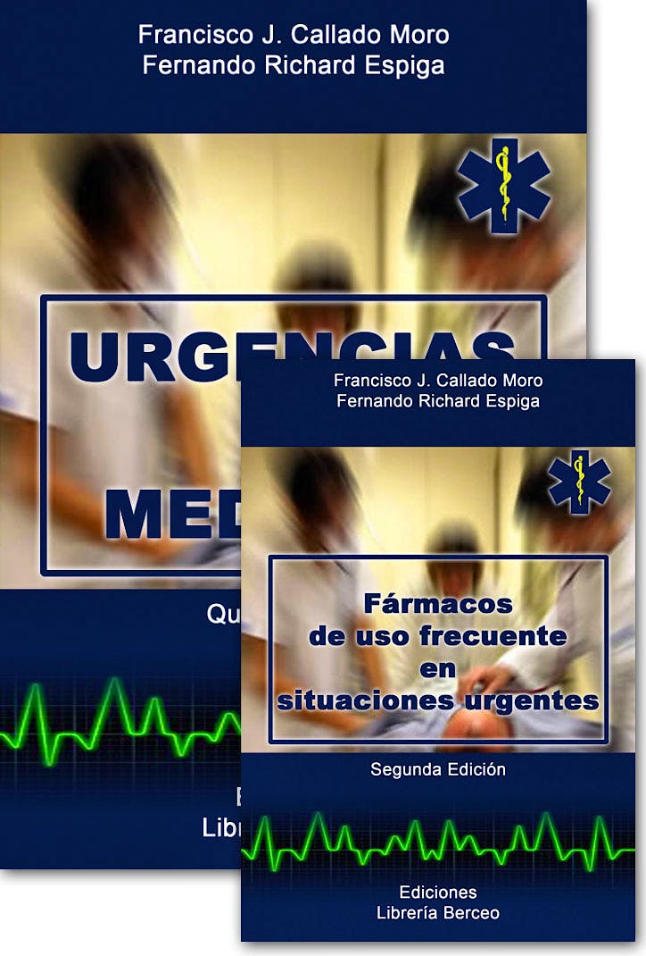 Portada del libro 9788495548047 Urgencias en Medicina + Fármacos de Uso Frecuente en Situaciones Urgentes