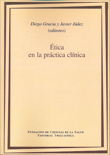Portada del libro 9788495840158 Ética en la Práctica Clinica