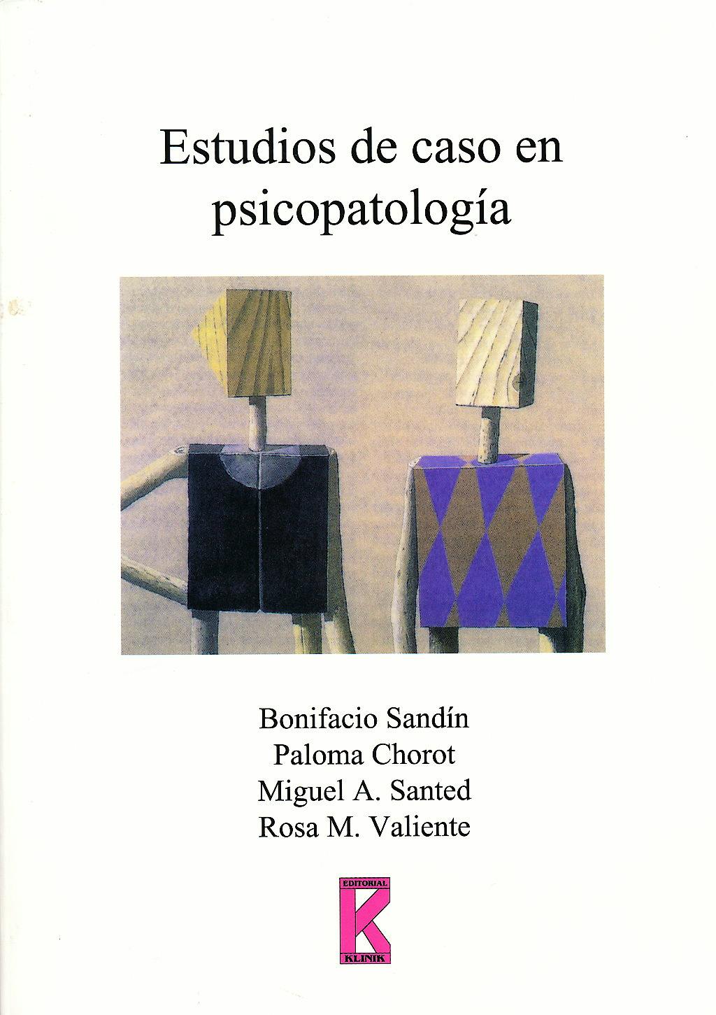 Portada del libro 9788495884121 Estudios de caso en Psicopatologia