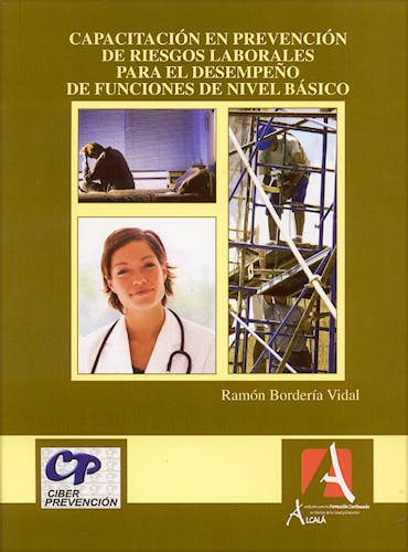 Portada del libro 9788496224339 Capacitacion en Prevencion de Riesgos Laborales para el Desempeño de F