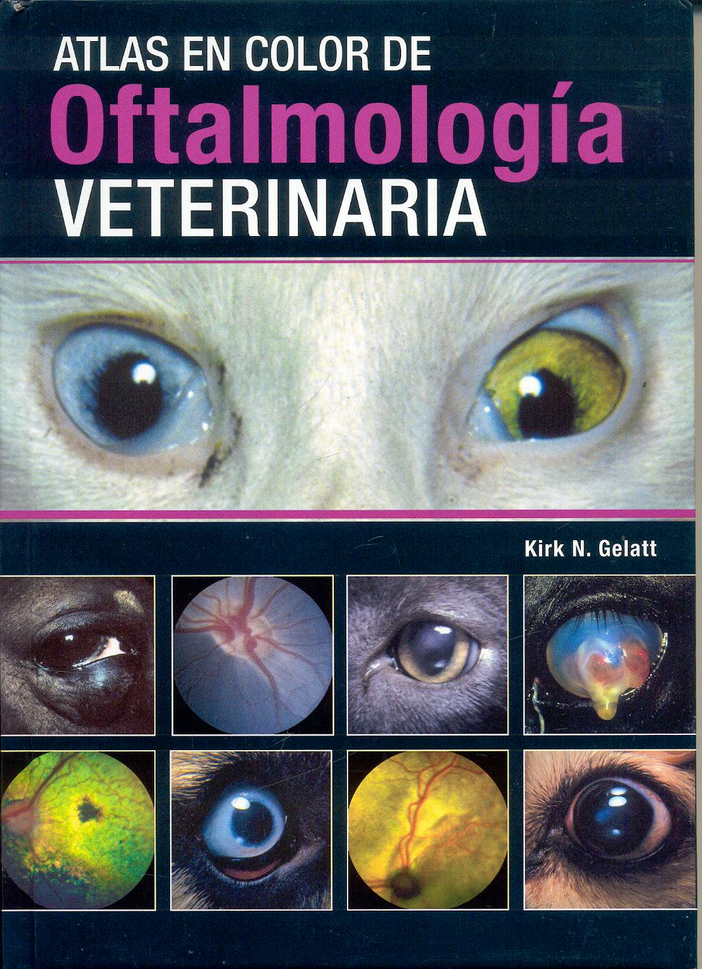Portada del libro 9788496344235 Atlas en Color de Oftalmologia Veterinaria
