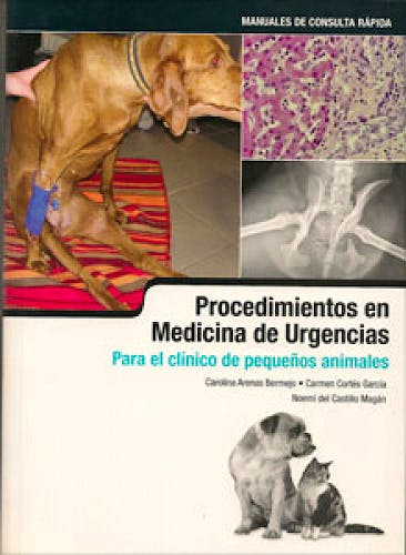 Portada del libro 9788496344259 Procedimientos en Medicina de Urgencia para el Clinico de Pequeños Animales