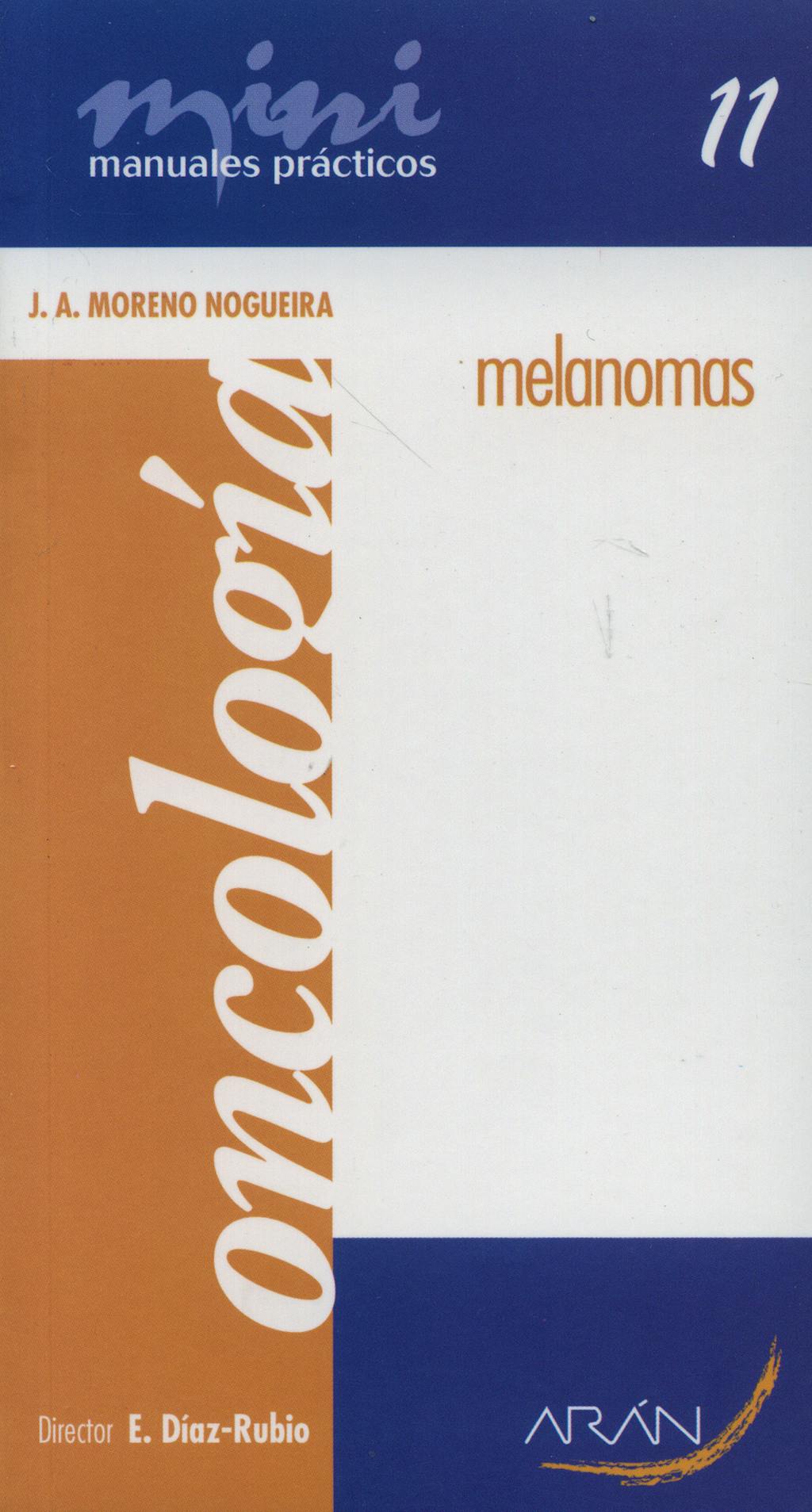 Portada del libro 9788496881358 Melanomas. Mini Manuales Practicos 11. Oncologia