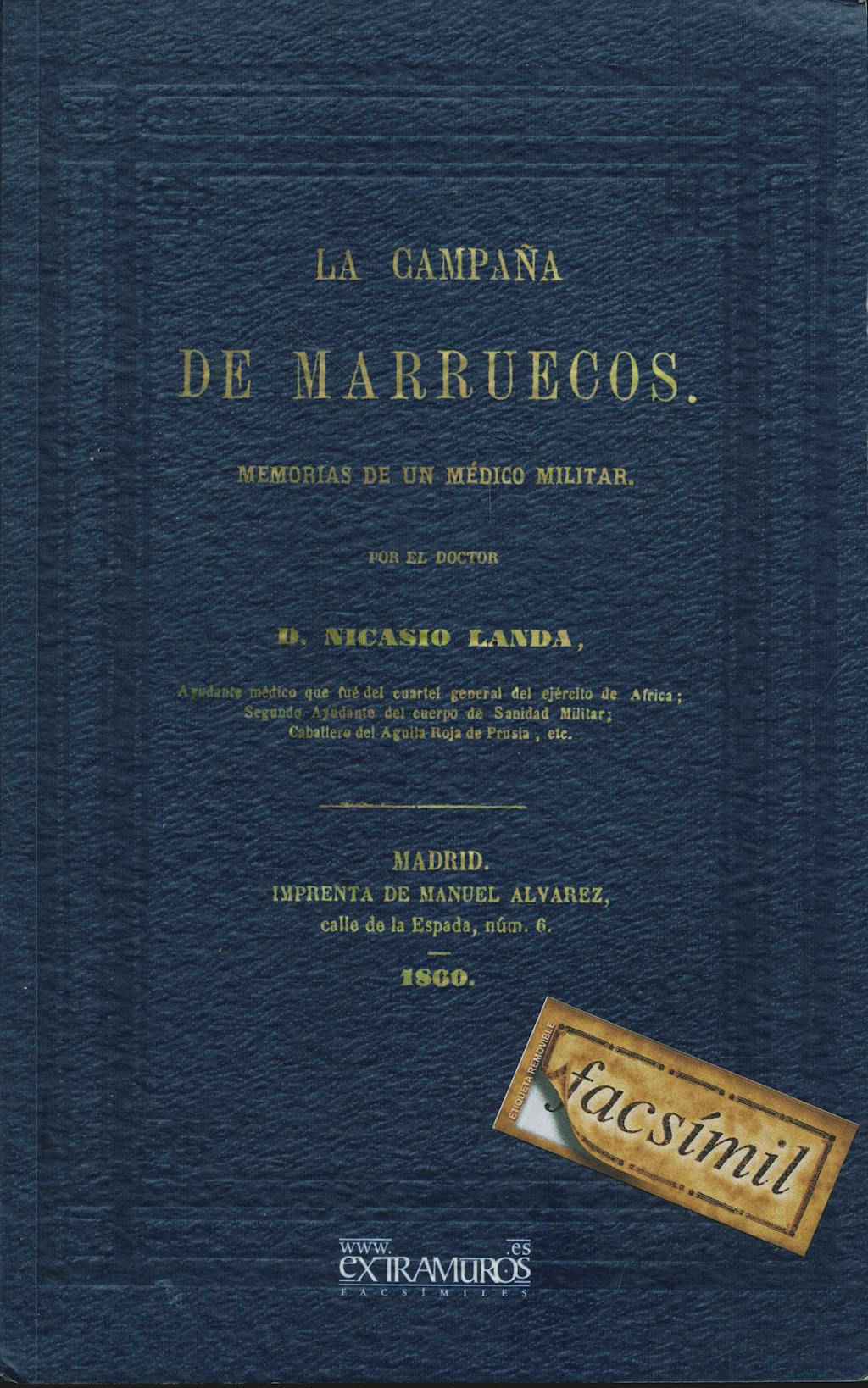 Portada del libro 9788496909229 La Campaña de Marruecos. Memorias de un Médico Militar