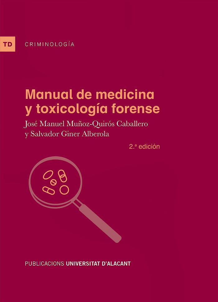 Portada del libro 9788497174190 Manual de Medicina y Toxicologia Forense