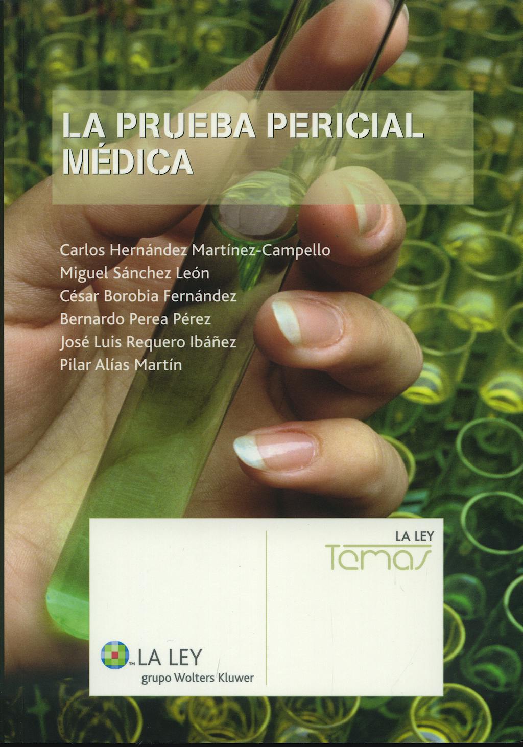 Portada del libro 9788497259002 La Prueba Pericial Medica