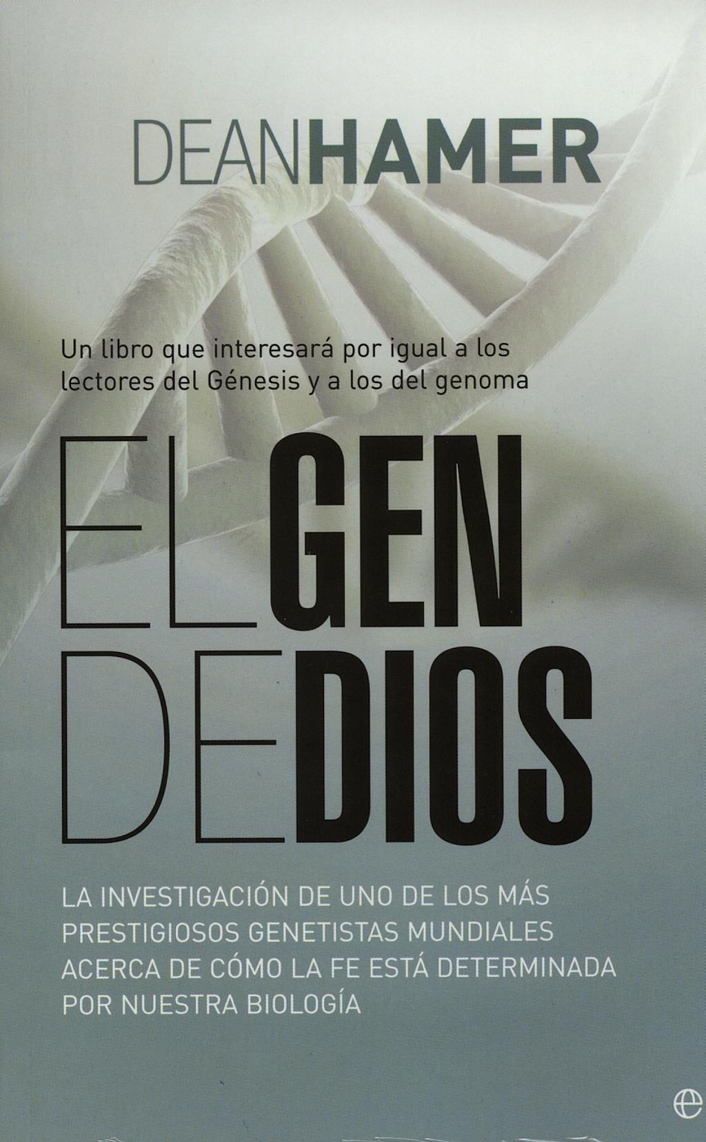 Portada del libro 9788497345552 El Gen de Dios
