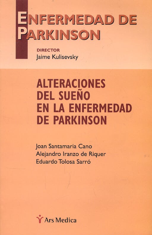 Portada del libro 9788497511483 Enfermedad de Parkinson: Alteraciones del Sueño en la Enfermedad de Parkinson