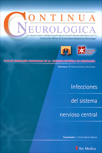Portada del libro 9788497511957 Infecciones del Sistema Nervioso Central. Continua Neurologica