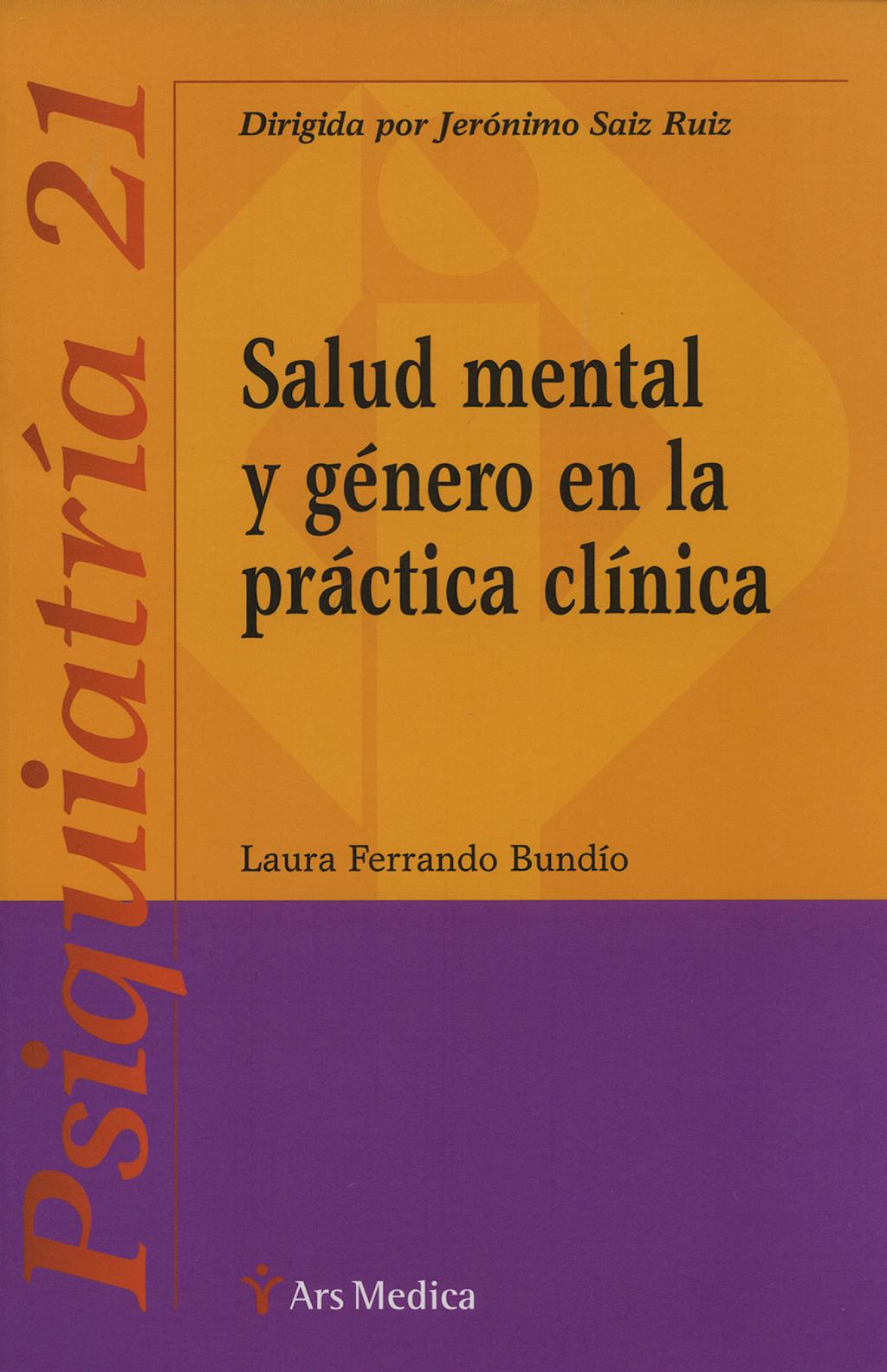 Portada del libro 9788497512503 Salud Mental y Genero en la Practica Clinica