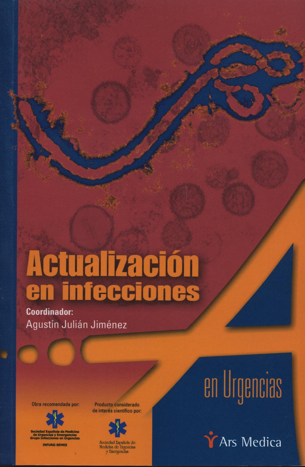 Portada del libro 9788497513227 Actualización en Infecciones en Urgencias
