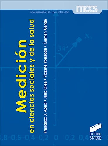 Portada del libro 9788497567275 Medición en Ciencias Sociales y de la Salud