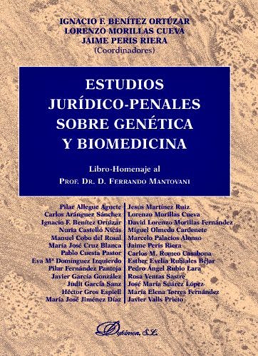 Portada del libro 9788497727785 Estudios Juridico-Penales sobre Genetica y Biomedicina