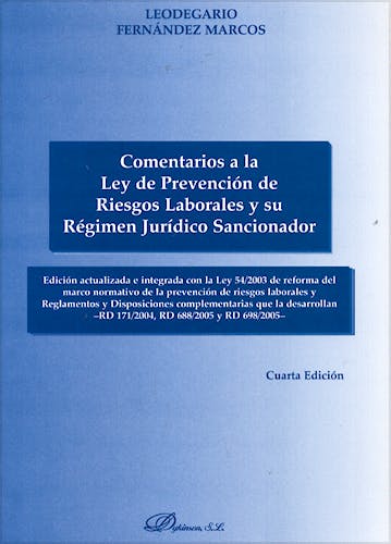 Portada del libro 9788497728492 Comentarios a la Ley de Prevención de Riesgos Laborales Y