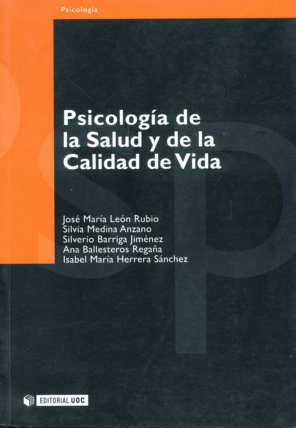 Portada del libro 9788497881562 Psicologia de la Salud y de la Calidad de Vida