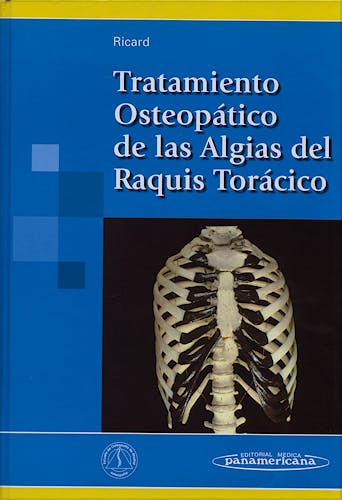 Portada del libro 9788498350883 Tratamiento Osteopático de las Algias del Raquis Torácico