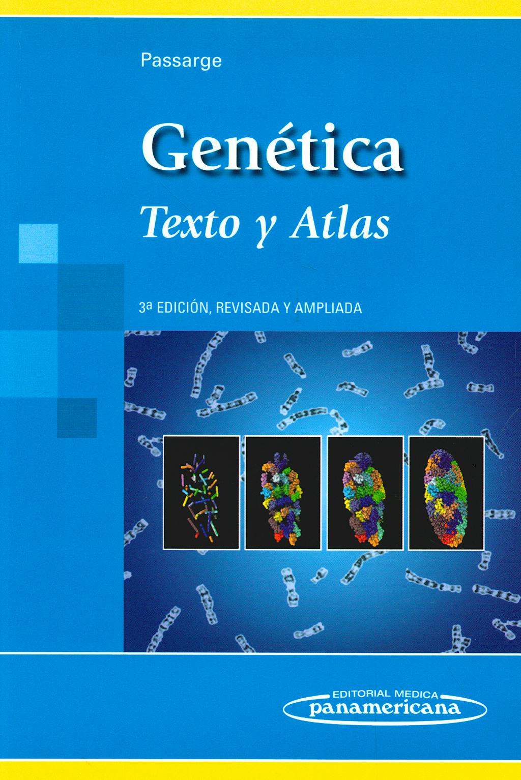 Portada del libro 9788498351927 Genética. Texto y Atlas