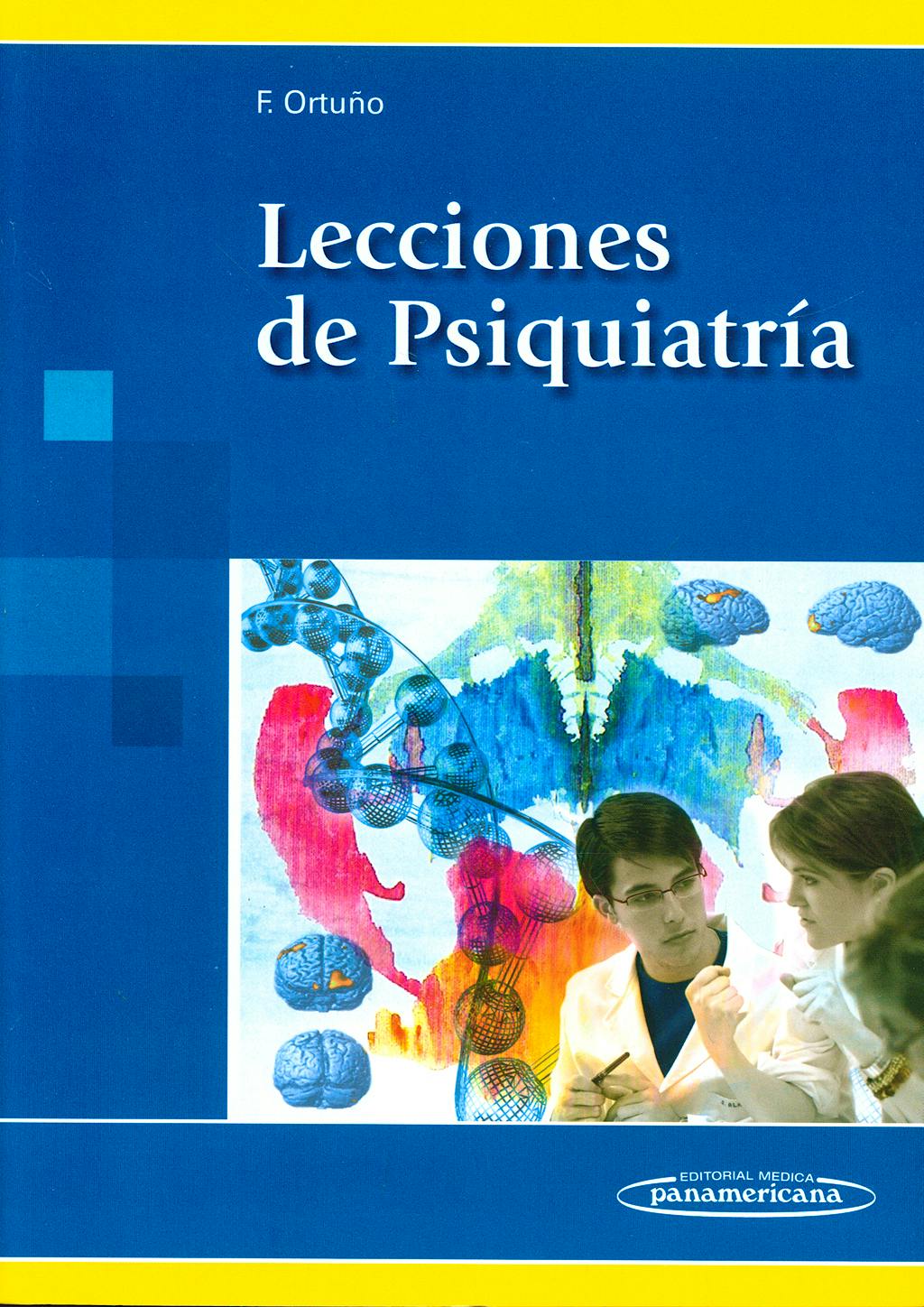 Portada del libro 9788498352115 Lecciones de Psiquiatría