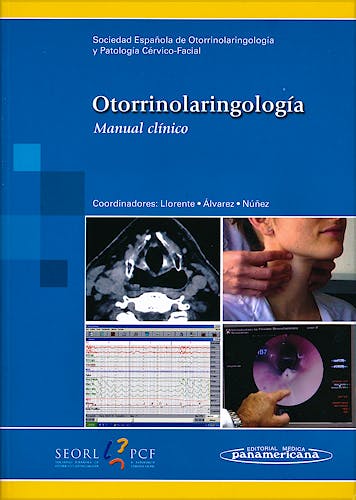 Portada del libro 9788498353716 Otorrinolaringología. Manual Clínico
