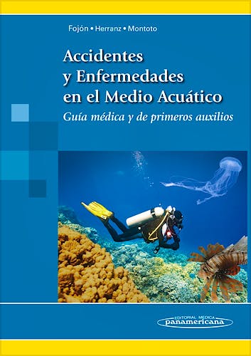 Portada del libro 9788498358070 Accidentes y Enfermedades en el Medio Acuático. Guía Médica y de Primeros Auxilios