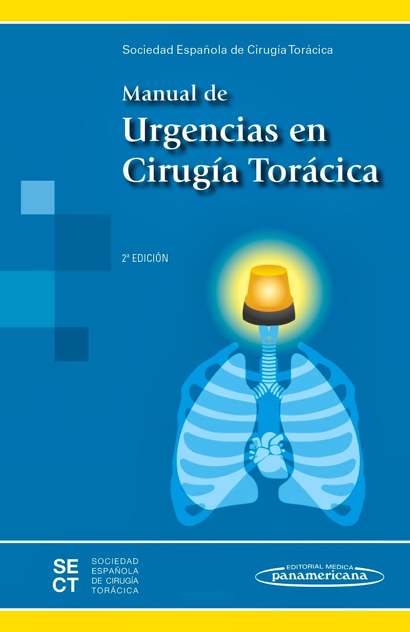 Portada del libro 9788498358704 Manual de Urgencias en Cirugía Torácica
