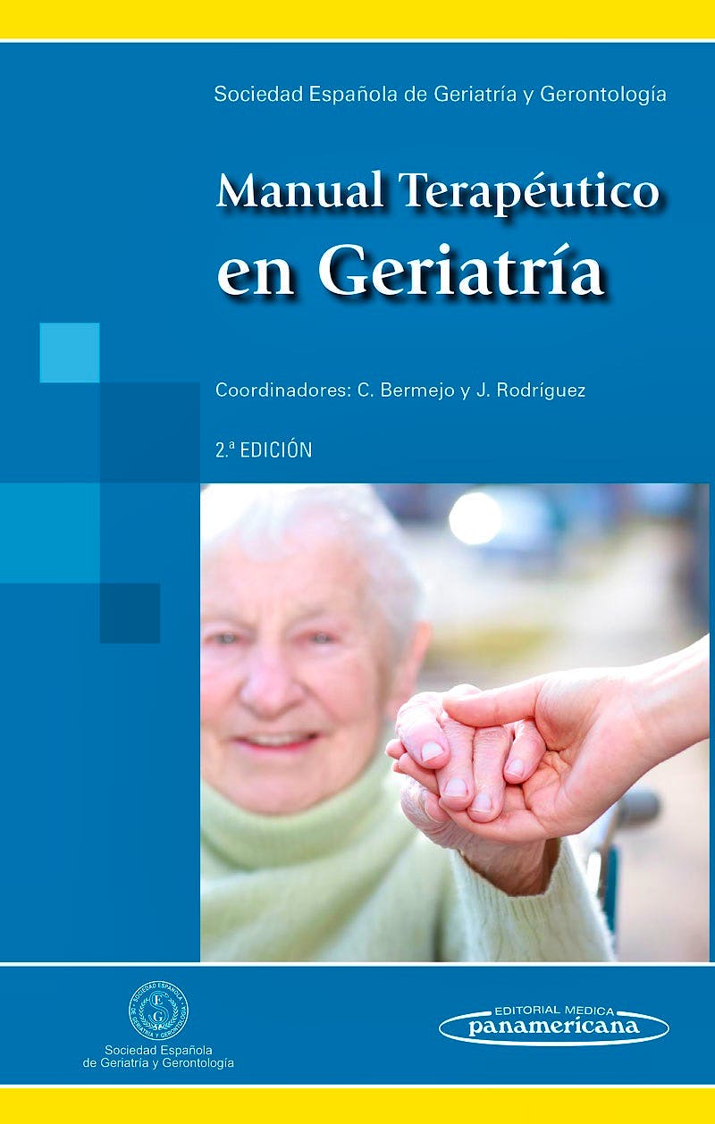 Portada del libro 9788498359497 Manual Terapéutico en Geriatría