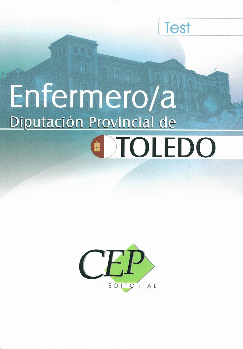 Portada del libro 9788498829303 Enfermero/a. Diputacion Provincial de Toledo. Test