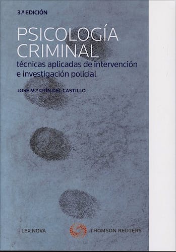 Portada del libro 9788498986020 Psicología Criminal. Técnicas Aplicadas de Intervención e Investigación Policial