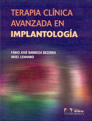 Portada del libro 9788536700311 Terapia Clinica Avanzada en Implantologia