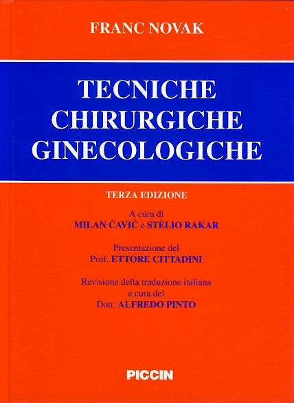 Portada del libro 9788829913916 Tecniche Chirurgiche Ginecologiche