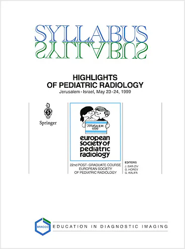 Portada del libro 9788847000612 Highlights of Pediatric Radiology