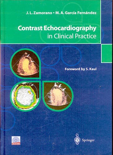 Portada del libro 9788847002371 Contrast Echocardiography in Clinical Practice