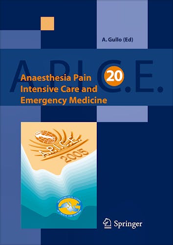 Portada del libro 9788847004061 Anaesthesia Pain Intensive Care and Emergency Medicine