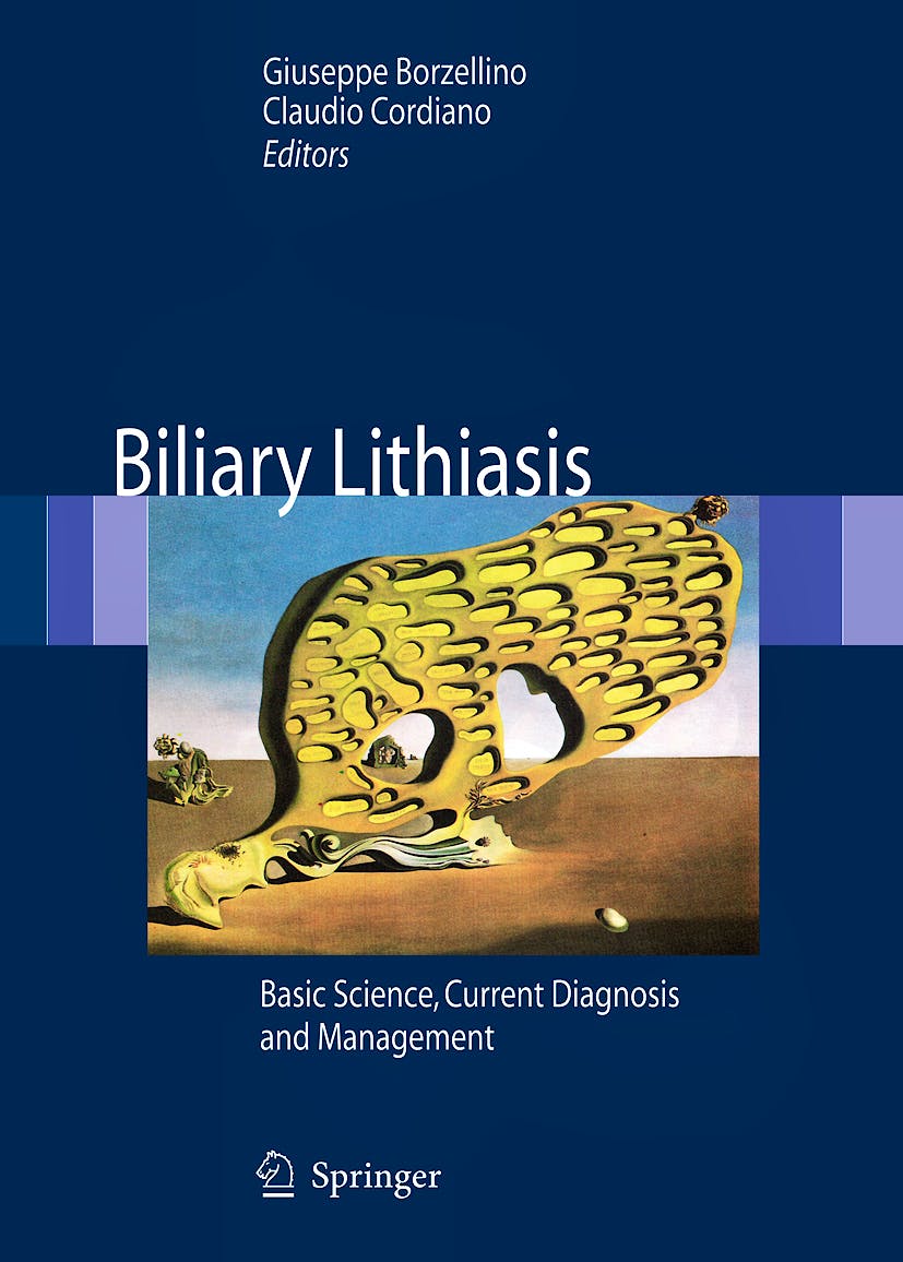 Portada del libro 9788847007628 Biliary Lithiasis. Basic Science, Current Diagnosis and Management
