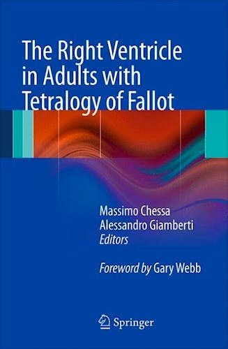 Portada del libro 9788847023574 The Right Ventricle in Adults with Tetralogy of Fallot