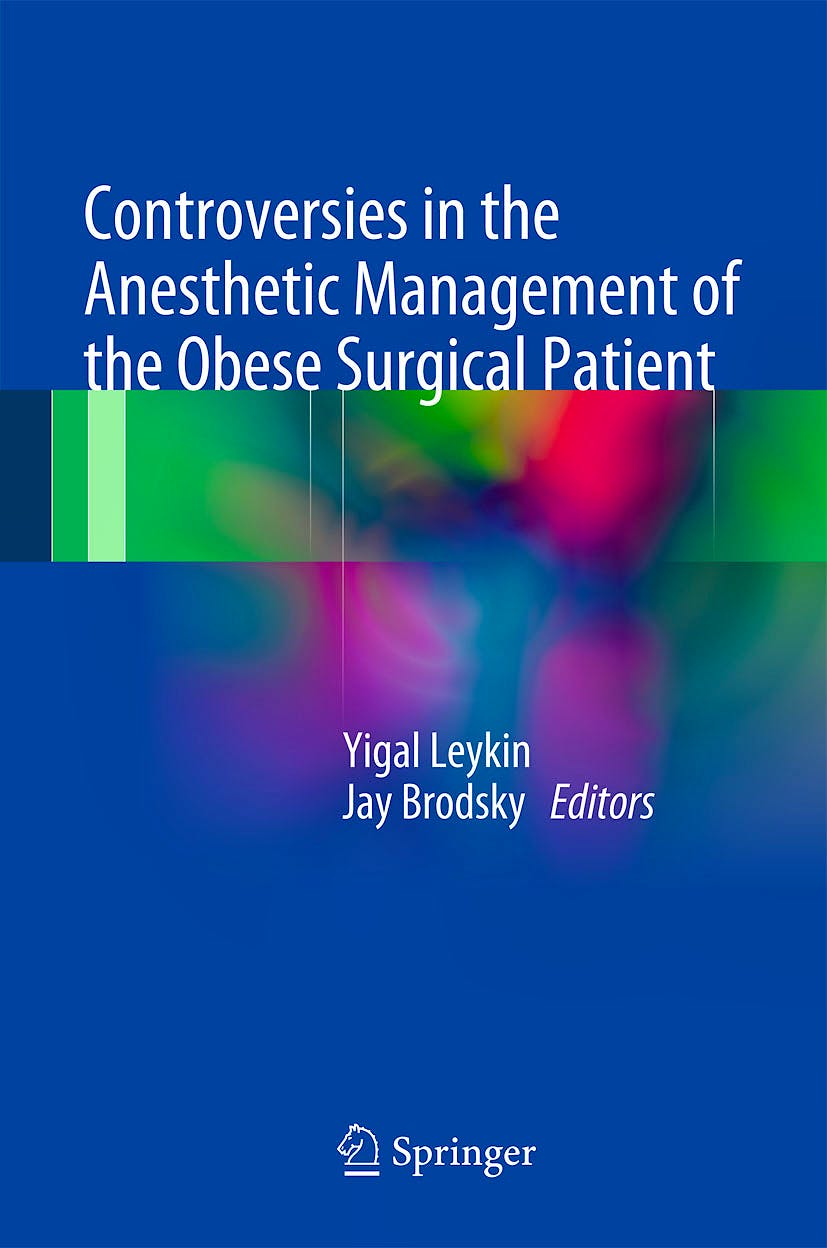 Portada del libro 9788847026339 Controversies in the Anesthetic Management of the Obese Surgical Patient