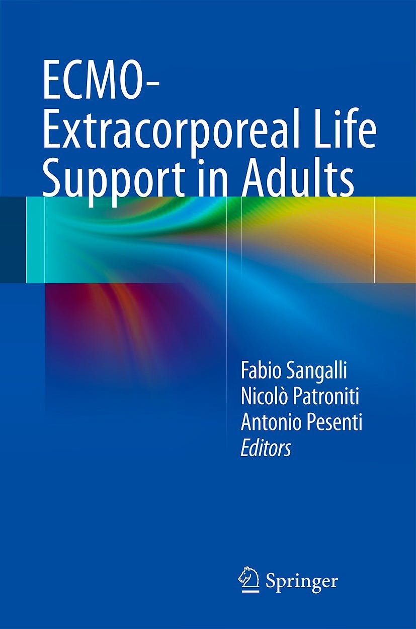 Portada del libro 9788847054264 Ecmo-Extracorporeal Life Support in Adults