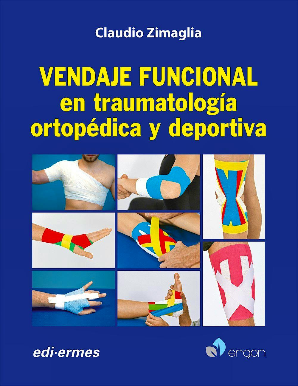 Portada del libro 9788870515732 Vendaje Funcional en Traumatología Ortopédica y Deportiva