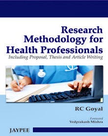 Portada del libro 9789350251010 Research Methodology for Health Profession