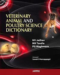 Portada del libro 9789350251447 Veterinary Animal and Poultry Science Dictionary
