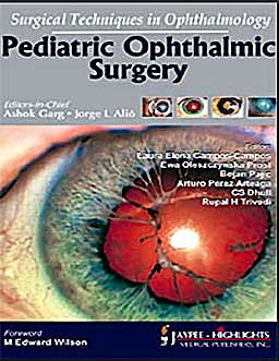 Portada del libro 9789350251485 Surgical Techniques in Ophthalmology. Pediatric Ophthalmic Surgery
