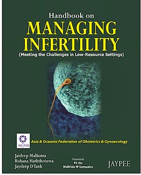 Portada del libro 9789350255957 Handbook on Managing Infertility