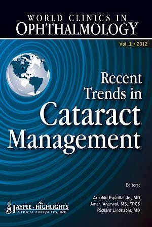 Portada del libro 9789350903186 World Clinics in Ophthalmology. Recent Trends in Cataract Management, Vol. 1