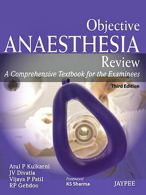 Portada del libro 9789350905043 Objective Anaesthesia Review. a Comprehensive Textbook for the Examinees